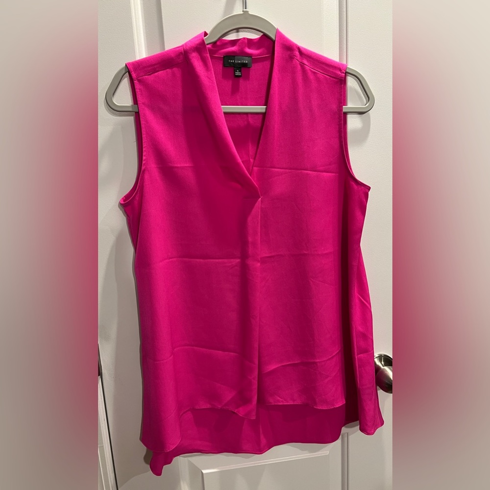 Express Hot Pink Sleeveless Top